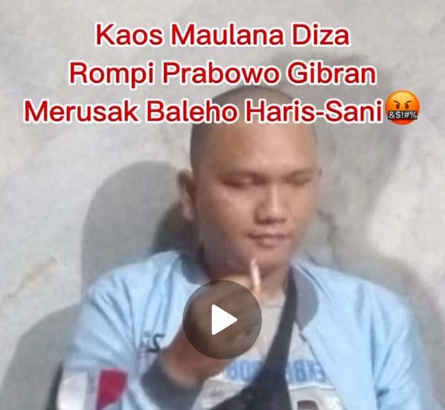 Rusak Baliho Haris-Sani