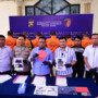 Ditreskrimsus Polda Jambi berhasil mengungkap kasus besar pengangkutan  BBM secara ilegal lintas provinsi. Foto : Istimewa