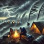 Menghadapi Badai saat Camping