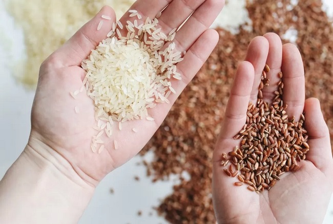 Beras Merah atau Putih