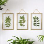 Hiasan Dinding dari Daun Kering