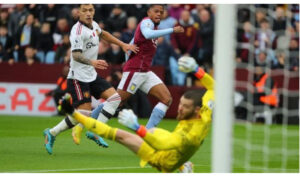 Manchester United kalah dari Aston Villa