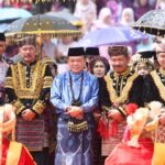 Gubernur Al Haris Hadiri Kenduri Sko Siulak Mukai. Foto : Istimewa