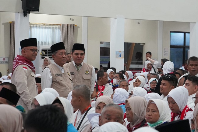 Lepas 443 Jamaah Calon Haji