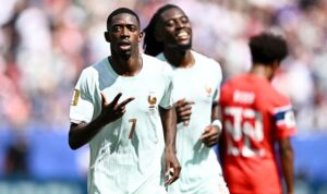 Dembele Pecahkan Rekor Hattrick