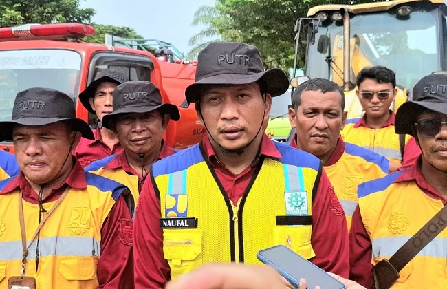 Dinas PUTR Jambi Siagakan 30 Alat Berat